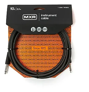Cabo MXR p/ intrumento 3m STD mod. DCIS10 - plugs retos