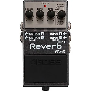 PEDAL BOSS RV-6 REVERB - STEREO