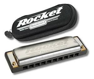 Harmônica HOHNER DIATÔNICA ROCKET EM DO (C) - (MADE IN GERMANY)