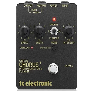 PEDAL TC ELECTRONIC SCF GOLD CHORUS+ FLANGER