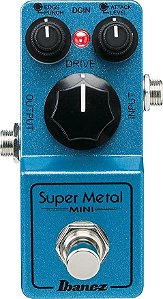 Pedal Ibanez de Guitarra SMMini Super Metal