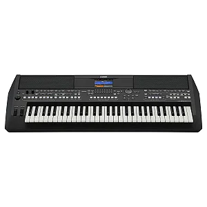 Teclado Arranjador Yamaha PSR SX600 Portátil Preto
