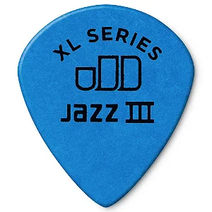 Palheta TORTEX JAZZ 3 XL DUNLOP 1,00 Azul ( unidade )