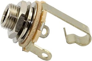 Jack Mono p/ instrumento (Unidade) fabricado pela Switchcraft (made in USA)