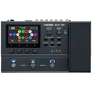 Pedaleira Boss GX-10 Processador de Efeitos para Guitarra - Bluetooth