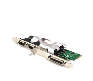 Placa PCI-e  2P/Seriais+Paralela