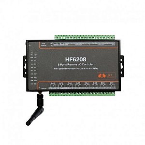 Controlador remoto para 8 portas I/O