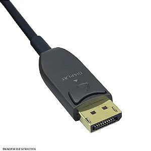 Cabo DISPLAYPORT 8K Fibra óptica