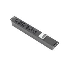 RÉGUA DE TOMADAS PDU TRIFÁSICA 36A COM 6 TOMADAS PADRÃO IEC320 C13 10A COM DISJUNTOR