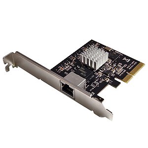 Placa de Rede 01 Porta Ethernet 10 Giga