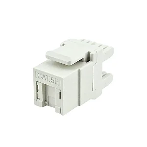 Keystone RJ 45 Cor Branca  CAT 5e 180º