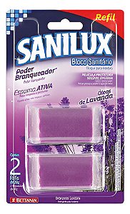DETERGENTE REFIL BLOCO SANITÁRIO ÓLEOS DE LAVANDA 1X24