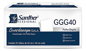 GUARDANAPO SNOB GALA LUXO DUPLA 40X40 PARA MESA E COLO