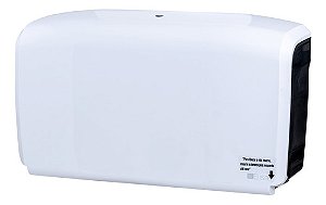 DISPENSER  PAPEL HIGIÊNICO ROLÃO DUPLO - ELISA