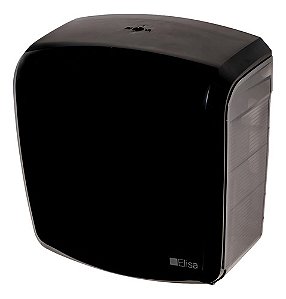 DISPENSER PARA  PAPEL HIGIENICO ROLÃO PRETO/FUMÊ - ELISA