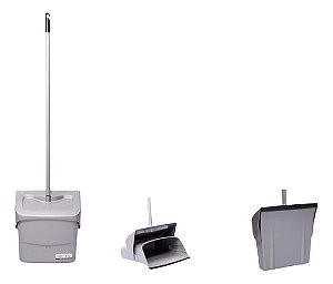 PÁ COLETORA ARTICULADA PLÁSTICA CABO LONGO - SUPERPRO