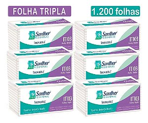 PAPEL INOVATTA INTERFOLHA FOLHA TRIPLA SUPER MACIA COM 1200FL