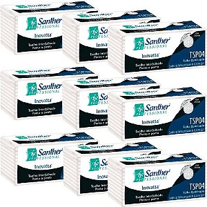 PAPEL INTERFOLHADO FOLHA QUADRUPLA ALTO PADRAO - SANTHER