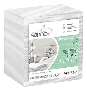 WIPPERS PARA BANHO DE LEITO 29,5X 3,5CM C/100 TOALHAS