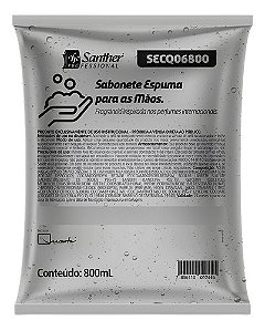 SABONETE ESPUMA EXCLUSIVO QUARTZ 800ML - SANTHER PROFESSIONAL
