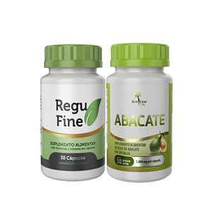 Regu Fine Groselha Negra 30 cáps. e Abacate 30 cáps- Bem Estar Life