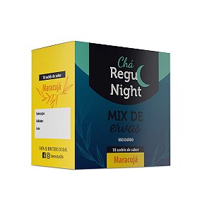 Regu Night Chá Perfeito Para Seu Descanso E Relaxamento – 10 Sachês Bem Estar Life