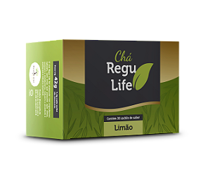 Chá  Regu life 30 Saches sabor Limao