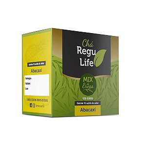 Regu Life Abacaxi 10 Sachês Bem Estar Life