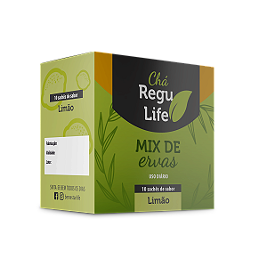 Regu Life Limão 10 Sachês Bem Estar Life