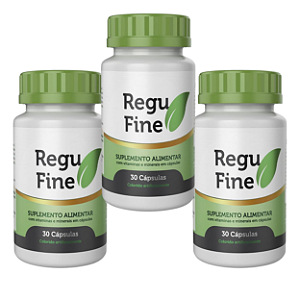 3 Regu Fine Groselha Negra 30 cáps. (Original) Inibidor