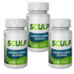 3 Sculp Thermo- 30 Caps- Bem Estar Life