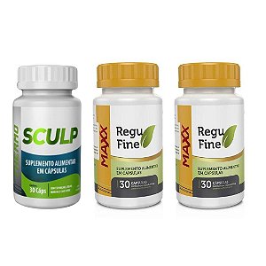 2 Regu Fine Maxx + 1 Sculp Thermo