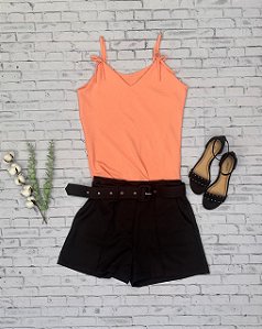 Shorts Alfaiataria com Cinto