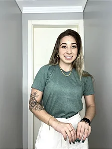 T-shirt Lisa – Verde Mescla