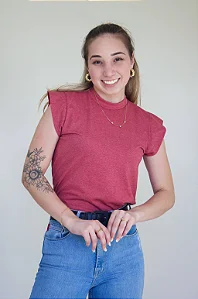 Muscle Tee – Vinho Mescla