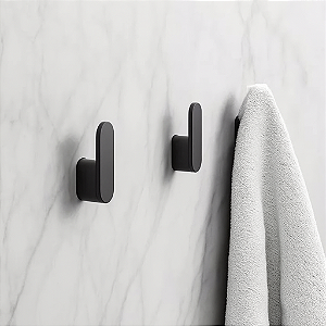 Kit 4 Uni Gancho De Parede Para Toalhas Bolsas Roupas Chaves
