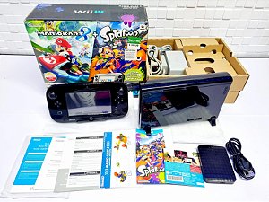 185- Console Wii U Splatoon + Mario Kart 8 desbloqueado