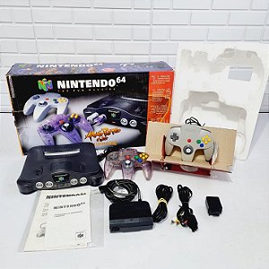 304- Console Nintendo 64 Atomic Purple longbox