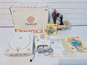 384- Console Dreamcast va0 JPN FUNCIONANDO PERFEITAMENTE
