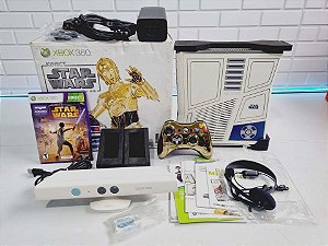 398- Console XBOX360 edição Star wars em excelente estado