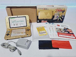 417- Console Nintendo 3ds xl Zelda excelente!