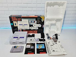 419- Console Super Nintendo SNES FUNCIONANDO PERFEITAMENTE