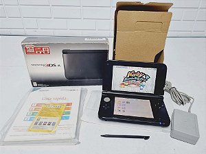 444- Console Nintendo 3ds xl black FUNCIONANDO PERFEITAMENTE