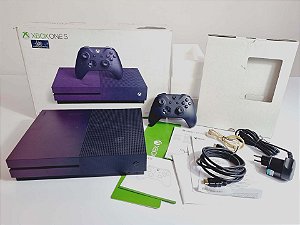 473- Console Xbox One S edição especial gradient violet