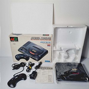 481- Console Mega Drive Japonês em excelente estado