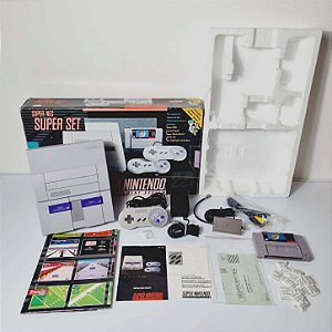 483- Console Super Nintendo funcionando perfeitamente