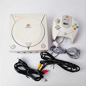 515- Console Dreamcast com GDEMU funcionando perfeitamente