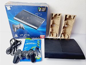 522- Console PS3 Playstation 3 Super Slim Cech4214-b