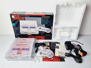 533- Console Super Nintendo SNES Control Set excelente
