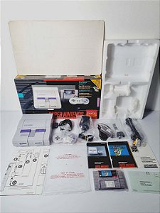 J7- Console Super Nintendo SNES em excelente estado!